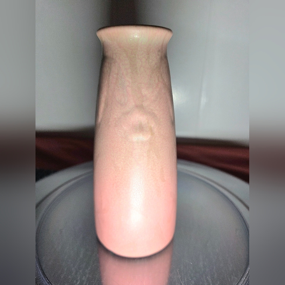 Rookwood Pottery Vase Mauve Over Green Number 2108 Marked 1929